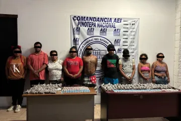 Vinculación a proceso contra nueve personas  por narcomenudeo 