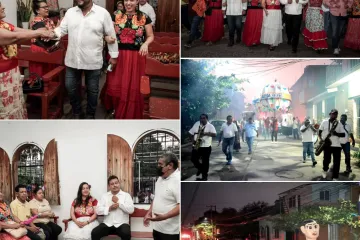 De fiesta en honor a Cristo Rey en Juchitán