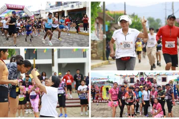 Gran participación en atlética en Xoxocotlán; más de 600 corredores