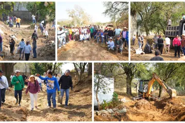 Realizan Mega Tequio en Xoxocotlán para la transformación y recuperación de espacios