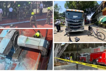 Incendio en el Bar Jardín del Zócalo de Oaxaca genera alarma entre comensales