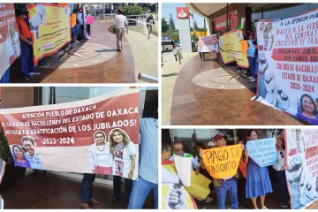Protestan en oficinas centrales del Cobao 