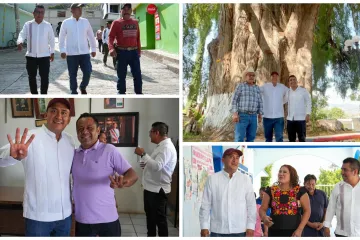 Camina Nino Morales de la mano con pueblos de la Sierra Sur