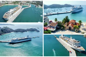 Santa Cruz Huatulco recibió al crucero Odyssey