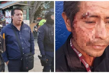 Pago 3 mil pesos el agresor de inspectores municipales, esta libre.