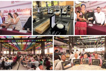 Reconoce Gobierno del Estado entrega y vocación de maestras y maestros oaxaqueños