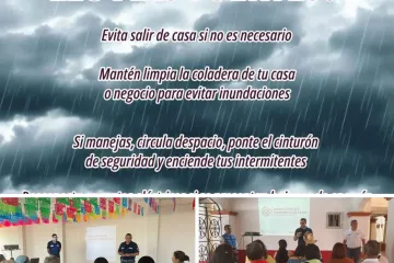 Prioriza Municipio de Oaxaca de Juárez seguridad y prevención ante lluvias con capacitación a Comités Vecinales