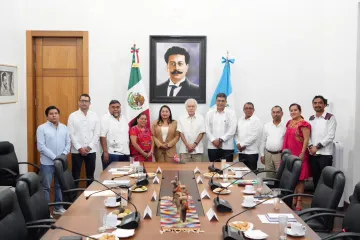 Refrendan Gobierno de Oaxaca y Guatemala lazos de cooperación bilateral 