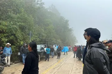 Refuerzan acciones de búsqueda de un menor en la Sierra Mixe