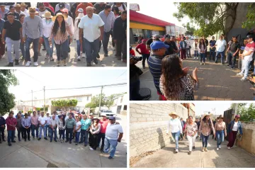 Nancy Benítez escucha y atiende a las familias xoxeñas