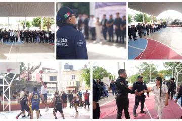 Xoxocotlán impulsa el deporte como herramienta de integración entre corporaciones policiales