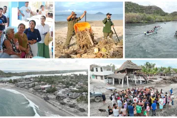 Coordinan acciones para la recuperación turística de la Costa tras el huracán Erick