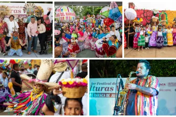 San Martín Mexicapam vive el inicio del Primer Festival de las Culturas Vivas de Oaxaca de Juárez