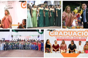 Nancy Ortiz, madrina de generación de egresados del Cecyte de Cuicatlan