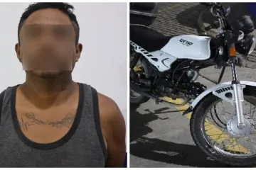 Policía Municipal detiene a una persona por el presunto robo de una motocicleta
