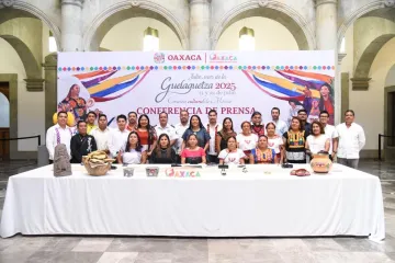 Invita Sectur Oaxaca a disfrutar el segundo Desfile de Delegaciones de la Guelaguetza 2025