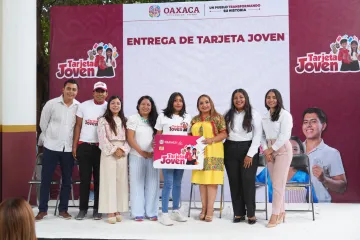 Xoxocotlán, segundo municipio con más personas beneficiarias de Tarjeta Joven