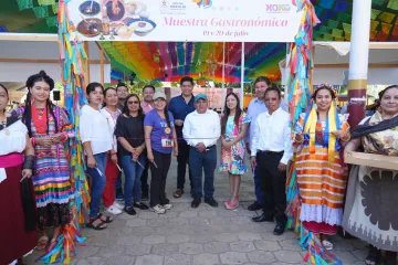 Sabores de Xoxocotlán se lucen en la Muestra Gastronómica 2025