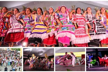 La UABJO se llenó de fiesta con su 4a. Guelaguetza Universitaria 