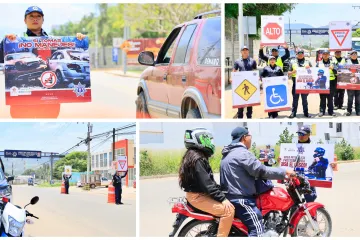 Campañas viales en puntos estratégicos buscan salvar vidas en Xoxocotlán