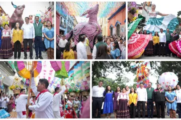 Inauguran el Sendero de los Nahuales en el corazón de Oaxaca de Juárez
