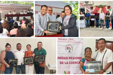Entrega IEEPO 2 mil 238 reconocimientos por años de servicio a Personal de Apoyo y Asistencia a la Educación