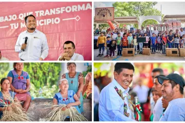 Cumple IEEPO con Santa María Texcatitlán