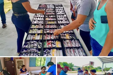 Fundación Nino, realiza exámenes de la vista en colonias de Salina Cruz