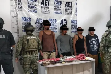 Vinculan a proceso a cuatro detenidos por drogas durante cateo en la Costa