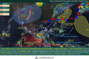 Persistirán lluvias de intensidad variable en diferentes puntos de Oaxaca