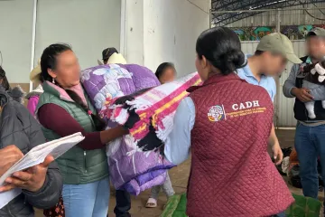 Coordina Gobierno de Oaxaca asistencia humanitaria a familias desplazadas de Santiago Yosondúa