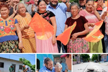 Miguel Quetu sigue rehabilitando más puntos de drenaje en Juchitán