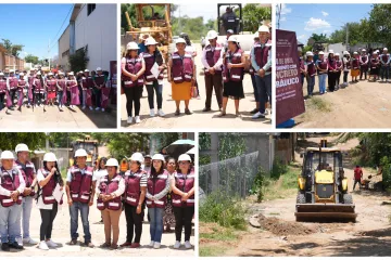 Xoxocotlán transforma sus calles; inician obras de pavimentación en 4 colonias