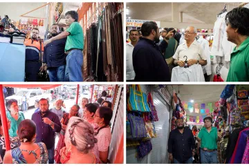 Anuncia Miguel Quetu rehabilitación de techado del mercado “5 de Septiembre” 