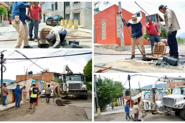 Con normalidad red de drenaje sanitario de la colonia La Cascada: Soapa