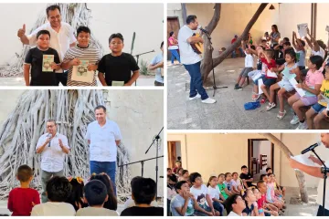 Tercera semana de talleres en la Biblioteca “López Chiñas”