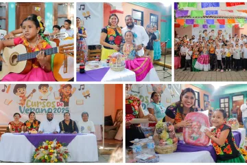 Concluyen con éxito los cursos de verano 2025 del DIF Juchitán 