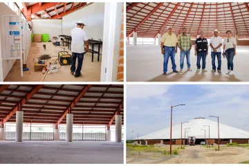 Gobierno juchiteco anuncia etapa final de la velaria 