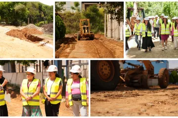 Entre palas y adoquines, en Xoxocotlán se escribe una nueva historia