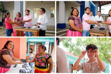En Juchitán concluye brigada de salud visual “Viendo por Ti”