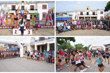 Energía y unidad: un éxito la Carrera Juvenil en Xoxocotlán