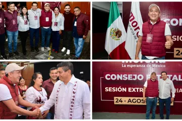 Participa Nino Morales en Consejo Estatal de Morena
