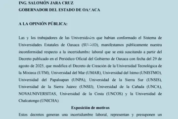 SUNEO rechazan el decreto que modifica creación de universidades