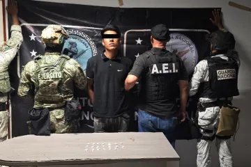 Operación Sable realiza cateo en el Istmo, detiene a una persona y aseguran drogas
