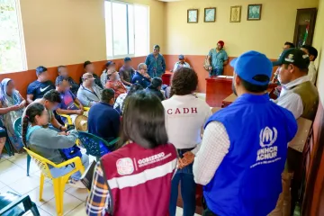 Implementan protocolo para el retorno de familias desplazadas por conflicto interno