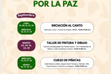 Oaxaca de Juárez impulsa actividades a través de Colmenas por la Paz