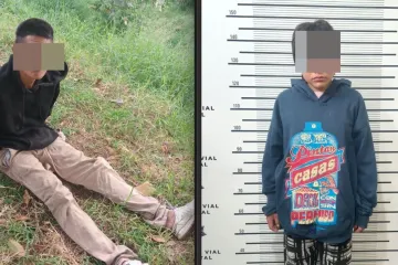 Asegura Policía Vial Estatal a dos personas presuntas responsables de robo en el puente Bicentenario