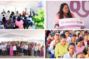 Destaca Nancy Benítez alianza interinstitucional con llegada de Quijotes a Xoxocotlán