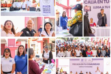 “Fiscalía en tu Comunidad llega a tu colonia” arriba al municipio de Santa Lucía del Camino