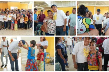Visita Senador Nino Morales Salina Cruz para informar acciones legislativas 